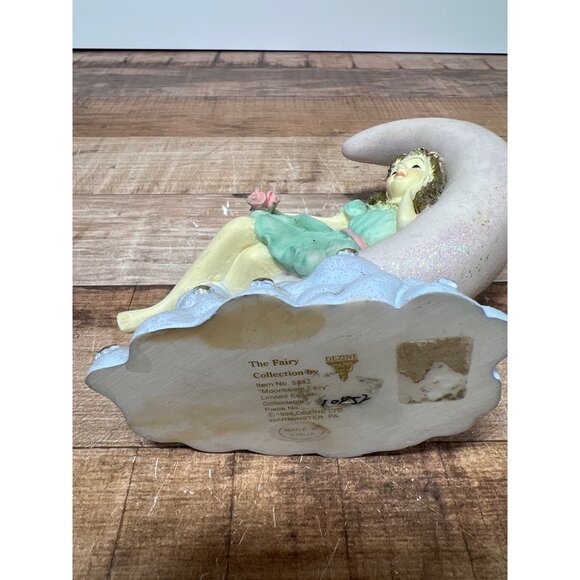 Fairy Moonbeam Decorative Collectible Statue By Dezine Ltd - Picture 4 of 6